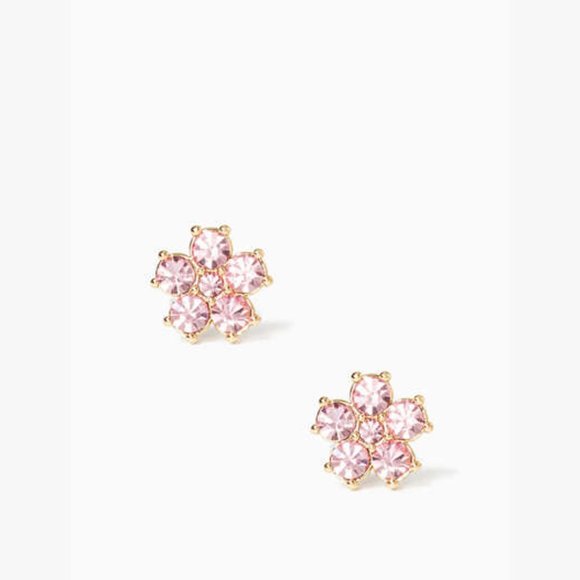 kate spade Jewelry - kate spade Pink Flower Studs / NWT